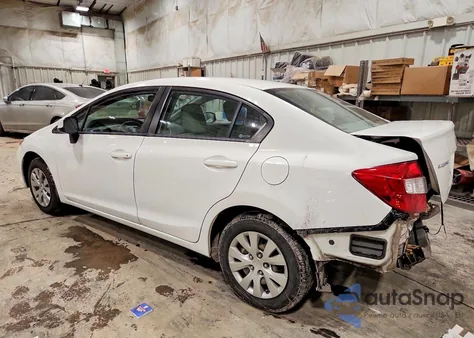 2012 Honda Civic Lx из США, поврежденный, VIN 19XFB2F50CE011692